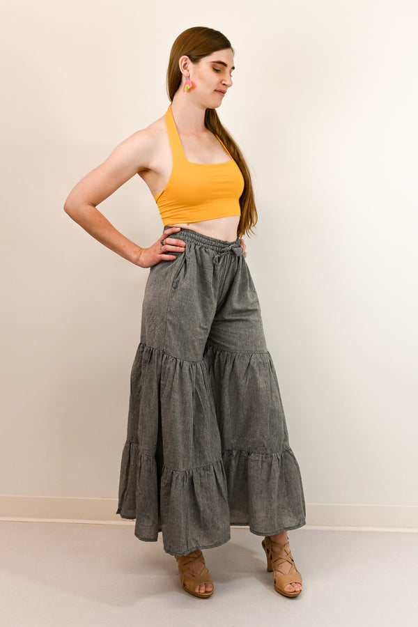 3-tier hand-woven pants